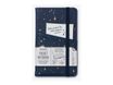 If by CATWALK Bookaroo - Bloc-note de poche - 96 feuilles / 192 pages - ivoire - ligné - Moon & Stars