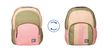 mochila reversible - modelo safari rose