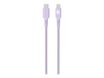 BIGBEN Connected - Câble Lightning - 24 pin USB-C mâle pour Lightning mâle - 1.2 m - violet