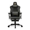 Fauteuil gamer ARMOR EVO M - accoudoirs réglables - appui-tête intégré - noir et or