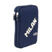 Plumier 2 pisos con contenido MILAN 430 since 1918 Azul