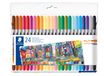 Staedtler Design Journey – 24 feutres de coloriage double pointe 1 mm et 3 mm