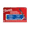 SHARPIE CREATIVE MARKERS feutres acrylique - Pointe pinceau - Bleu - Lot de 6