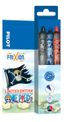 Frixion Ball Plus ONE PIECE - Roller encre gel - pointe moyenne - noir bleu  rouge - Begreen