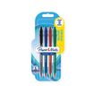 PAPER MATE® FLEXGRIP ULTRA™ 4 stylos bille rétractables - Noir, Bleu, Rouge, Vert - Pointe Moyenne