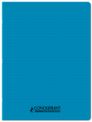 Conquérant Classique - Cahier polypro - 24 x 32 cm - 48 pages - grands carreaux (Seyes) - turquoise