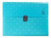 Exacompta Pop'N Co - Trieur à soufflet - 13 compartiments - pour A4 (210 x 297 mm) - cyan