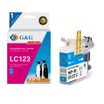 Cartouche compatible Brother LC123 - cyan - G&G