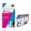 Cartouche compatible Brother LC427XL - cyan - G&G