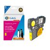 Cartouche compatible Brother LC1100 - jaune - G&G