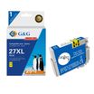 Cartouche compatible Epson 27XL Reveil - jaune - G&G