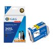 Cartouche compatible Epson 34XL Balle de golf - noir - G&G