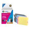 Cartouche compatible Brother LC970 - Pack de 4 - noir, cyan, magenta, jaune - G&G