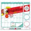 Frigobloc Mensuel 4 couleurs - Calendrier / mois 