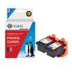 Cartouche remanufacturée Canon PG-545XL/CL-546XL - Pack de 2 - noir, cyan, magenta, jaune - G&G