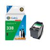 Cartouche remanufacturée HP 338 - noir - G&G