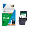 Cartouche remanufacturée HP 350 - noir - G&G
