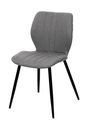 Lot de 2 chaises LINE - gris