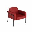 Fauteuil MEDSO "L" - PVC -  rouge