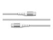 Force Power Lite - Câble USB - 24 pin USB-C (M) pour 24 pin USB-C (M) - 3 A - 2 m - USB Power Delivery (60W), câble renforcé - blanc