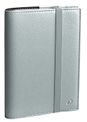 Agenda Année Civile - TIME&LIFE POCKET FR avec répertoire - Couverture Cassnadra avec élastique - Argent - 10x15 cm -  Semainier - 13 mois de décembre à décembre - Quo Vadis