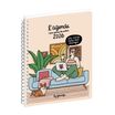Agenda de bureau Gomargu 21S spiralé - 1 semaine sur 1 page - 15 x 21 cm - Une année - Exacompta