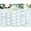 Calendrier illustré Japon - 6 mois par face - 29,5 x 22 cm - Exacompta