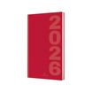 Agenda Dublin - 1 semaine sur 2 pages - 9,5 x 17,5 cm - rouge - Oberthur