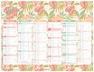 Calendrier Motifs - 6 mois par face - 40,5 x 55 cm - Oberthur