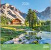 Calendriers 30x30cm 16 mois Aquarupella - Alpes
