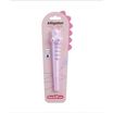 Stylo gel en forme de crocodile mauve Back2Fun -  papeterie fun pour enfants. 