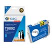 Cartouche compatible Epson T0802 Colibri - cyan - G&G