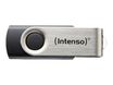 Intenso Basic Line - Clé USB - 64 Go - USB 2.0 - noir, argent