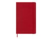 Moleskine Classic - Agenda semainier - 18 mois - 130 x 210 mm - couverture rouge écarlate