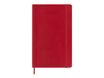 Moleskine Classic - Agenda semainier - 18 mois - 130 x 210 mm - couverture rouge écarlate