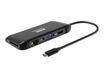 PORT connect - Station d'accueil - USB-C - HDMI, VGA - 1GbE
