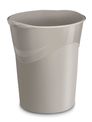 Corbeille à papier CEP Terra Nova sable – 14 L – design moderne en plastique recyclé