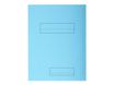 Exacompta Nature Future Jura 250 - Chemise à 2 rabats - pour A4 - capacité : 200 feuilles - bleu clair (pack de 50)