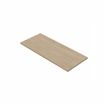 Top en bois chêne naturel pour armoire de largeur 120 cm