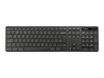 Targus EcoSmart - Clavier - full size - antimicrobienne - sans fil - Bluetooth 5.0, 2.4 GHz - AZERTY - Français - noir
