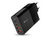 NGS - Chargeur secteur - 100 Watt - 2 x USB-C + 2 x USB - noir