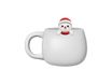Tasse en céramique avec breloque Snowman – Mug Noël