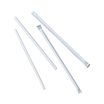 500 pailles carton blanc - D66 x 197 mm - emballées individuellement