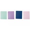 Danneels Bright Vibe- Cahier A4 - - ligné - 144 pages - couleurs assortis