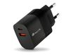 NGS - Chargeur secteur - Ultra Rapide - 45 Watt - 2 connecteurs de sortie (USB-C, USB-A) - noir