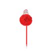 Stylo pompon Noël - Peluche et PU - couleurs assorties - Viquel