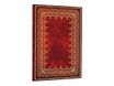 PAPERBLANKS FLEXIS OLD LEATHER - Carnet flexi couverture souple - midi 120 x 175 mm - 176 pages lignées - Feuille d’or rouge foiled