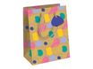 Clairefontaine Liwa - Sac cadeau moyen 21,5 x 10,2 x 25,3 cm - indéchirable - abstrait - multicolore