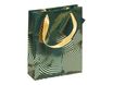 Clairefontaine Rhodia - Sac cadeau moyen 17 x 6 x 22 cm - vert, or