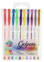 Set de 10 stylos gel